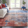 Nourison Safari Dreams Blue 90 X 120 Area Rug 805-113735 Thumb 3
