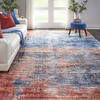 Nourison Safari Dreams Blue 90 X 120 Area Rug  805-113735 Thumb 4