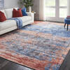 Nourison Safari Dreams Blue 90 X 120 Area Rug 805-113735 Thumb 6