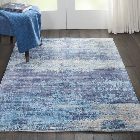 Nourison Safari Dreams Blue 39 X 59 Area Rug 805-113736 Image 4