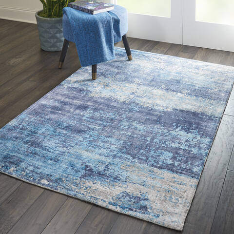 Nourison Safari Dreams Blue 39 X 59 Area Rug 805-113736 Image 6