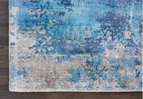 Nourison Safari Dreams Blue 80 X 110 Area Rug 805-113738 Image 1