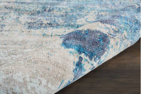 Nourison Safari Dreams Blue Runner 23 X 80 Area Rug 805-113741 Image 2