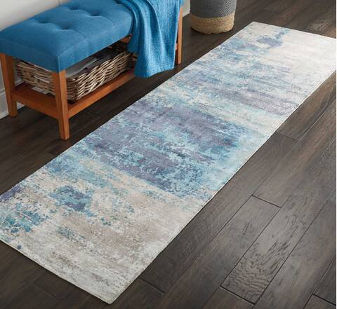 Nourison Safari Dreams Blue Runner 23 X 80 Area Rug 805-113741 Image 3