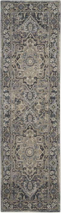 Nourison Moroccan Celebration Blue Runner 22 X 76 Area Rug 805-113742 Image 0