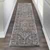Nourison Moroccan Celebration Blue Runner 22 X 76 Area Rug 805-113742 Thumb 3