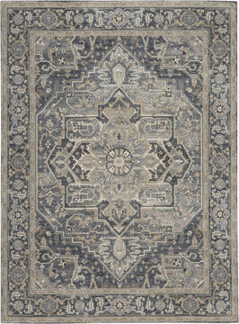 Nourison Moroccan Celebration Blue 7'10" X 10'6" Area Rug  805-113745