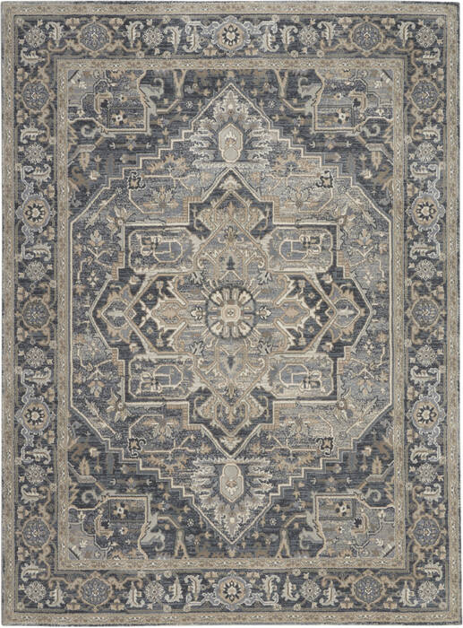 Nourison Moroccan Celebration Blue 93 X 129 Area Rug 805-113746 Image 0