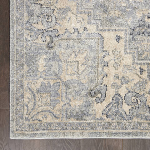 Nourison Moroccan Celebration Grey 310 X 510 Area Rug 805-113749 Image 1