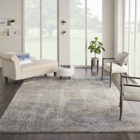 Nourison Moroccan Celebration Beige 93 X 129 Area Rug 805-113756 Image 3