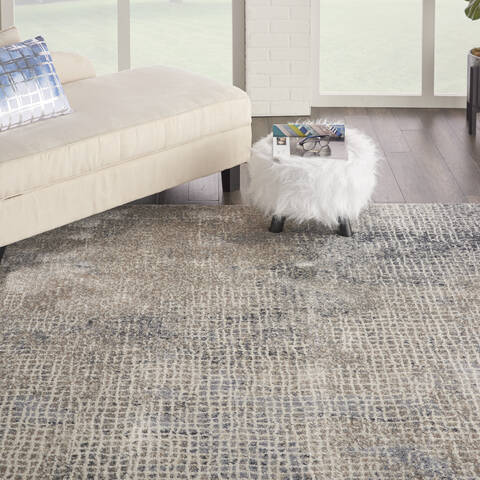 Nourison Moroccan Celebration Beige 93 X 129 Area Rug 805-113756 Image 4