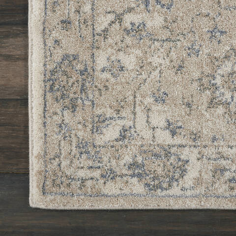 Nourison Moroccan Celebration Beige Runner 22 X 76 Area Rug 805-113757 Image 1