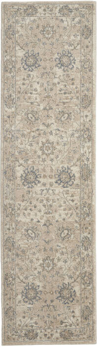 Nourison Moroccan Celebration Beige Runner 22 X 76 Area Rug 805-113757 Image 0