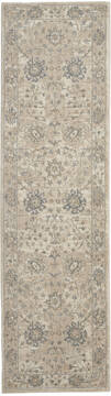 Nourison Moroccan Celebration Beige Runner 6 to 9 ft Polyester Carpet 113757