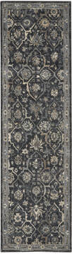 Nourison Moroccan Celebration Blue Runner 6 to 9 ft Polyester Carpet 113762