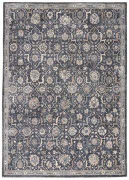Nourison Moroccan Celebration Blue Rectangle 5x7 ft Polyester Carpet 113763