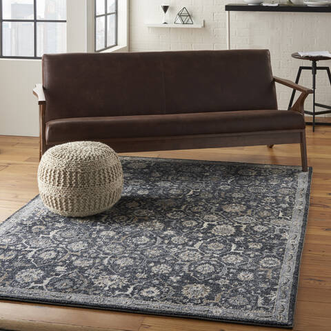 Nourison Moroccan Celebration Blue 310 X 510 Area Rug 805-113764 Image 5