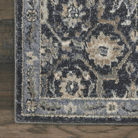 Nourison Moroccan Celebration Blue 93 X 129 Area Rug 805-113766 Image 1