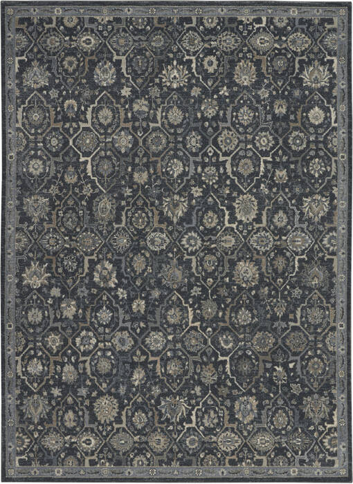 Nourison Moroccan Celebration Blue 93 X 129 Area Rug 805-113766 Image 0