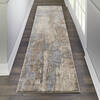 Nourison Moroccan Celebration Grey Runner 22 X 76 Area Rug 805-113767 Thumb 3