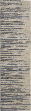 Nourison Moroccan Celebration Blue Runner 6 to 9 ft Polyester Carpet 113772