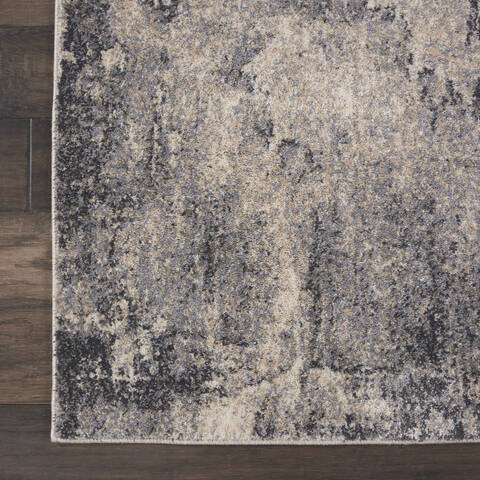 Nourison Moroccan Celebration Blue 93 X 129 Area Rug 805-113781 Image 1