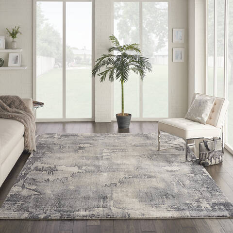 Nourison Moroccan Celebration Blue 93 X 129 Area Rug 805-113781 Image 3