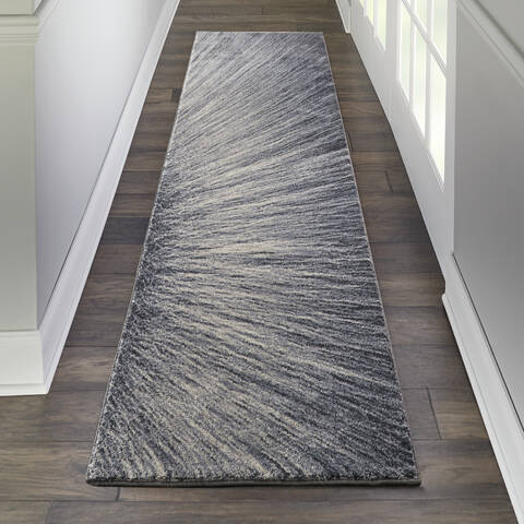 Nourison Moroccan Celebration Blue Runner 22 X 76 Area Rug 805-113782 Image 3