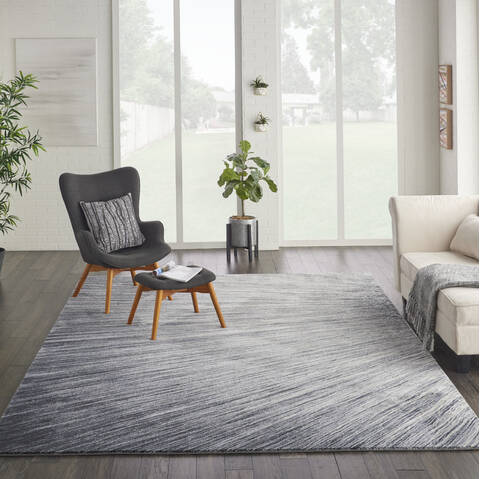 Nourison Moroccan Celebration Blue 93 X 129 Area Rug 805-113786 Image 3