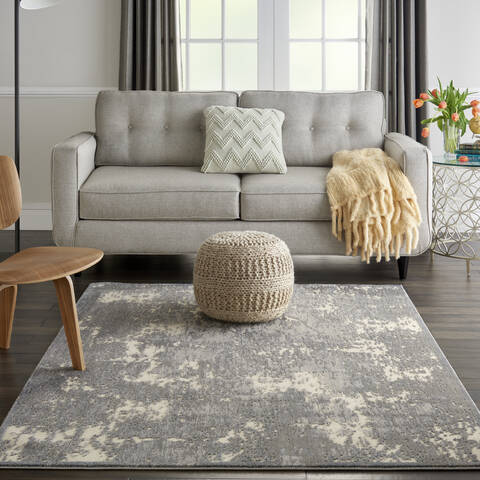 Nourison Sahara Grey 310 X 510 Area Rug 805-113791 Image 3