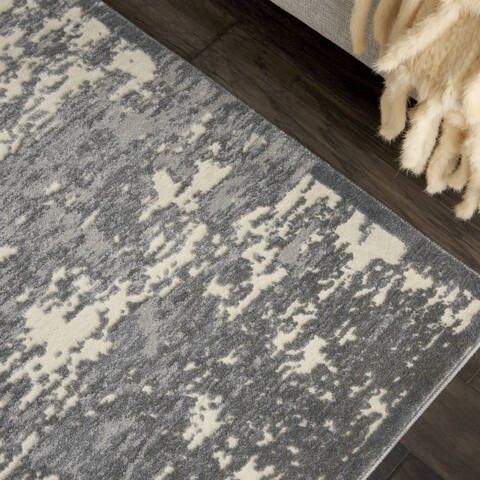 Nourison Sahara Grey 310 X 510 Area Rug 805-113791 Image 4