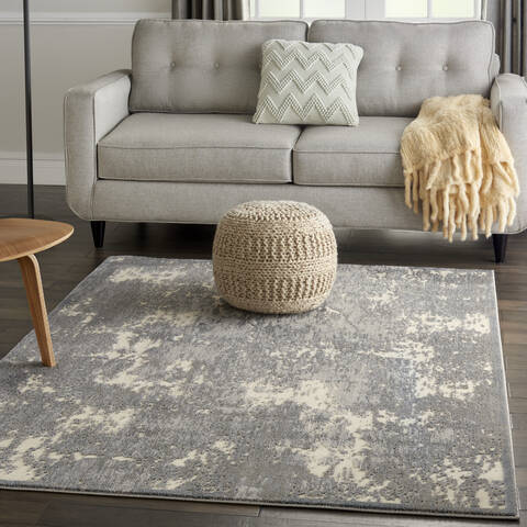 Nourison Sahara Grey 310 X 510 Area Rug 805-113791 Image 5