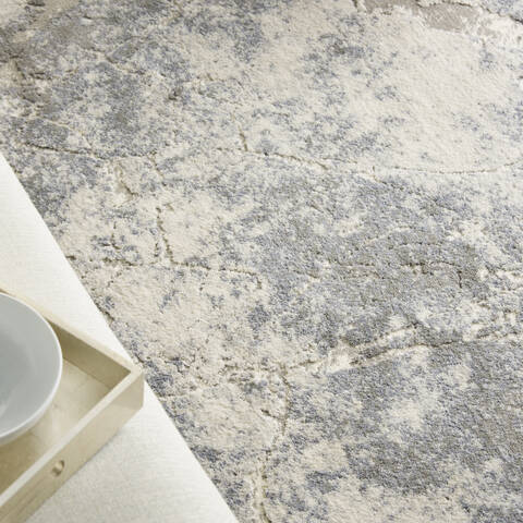 Nourison Sahara Blue 310 X 510 Area Rug 805-113797 Image 4
