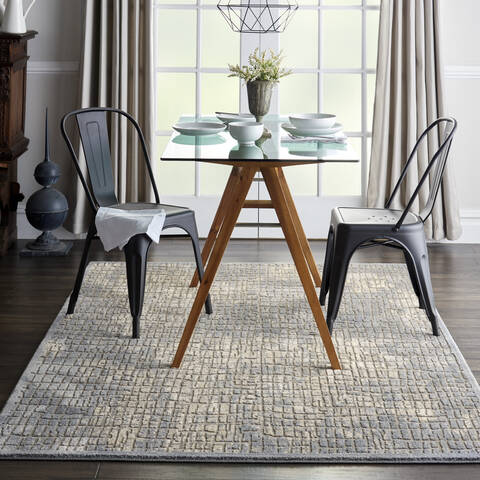 Nourison Sahara Blue 53 X 73 Area Rug 805-113800 Image 3