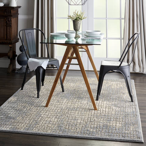 Nourison Sahara Blue 53 X 73 Area Rug 805-113800 Image 5