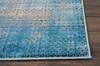 Nourison Karma Blue 22 X 39 Area Rug  805-113811 Thumb 5