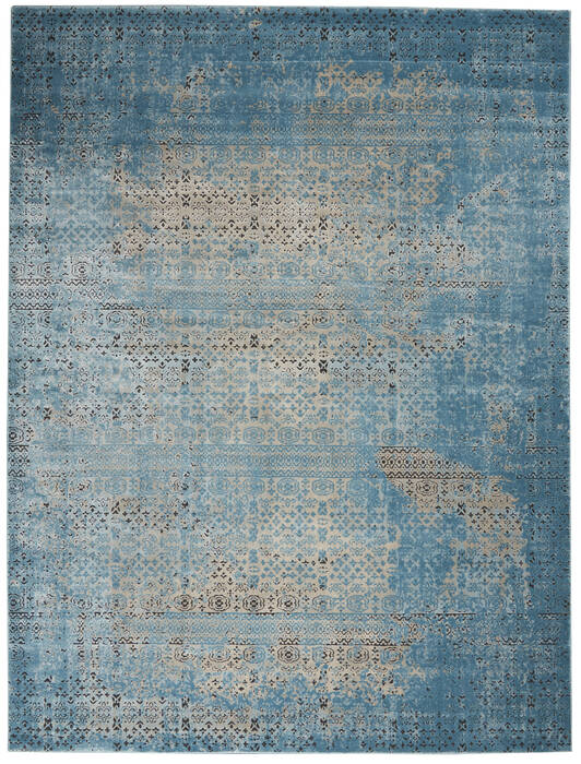 Nourison Karma Blue 67 X 96 Area Rug 805-113813 Image 0