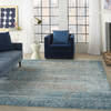 Nourison Karma Blue 67 X 96 Area Rug  805-113813 Thumb 3