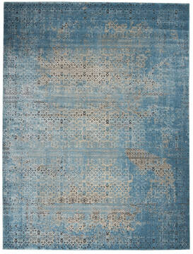 Nourison Karma Blue 6'7" X 9'6" Area Rug  805-113813