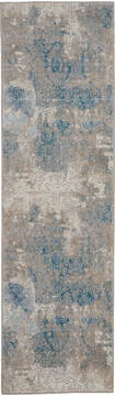 Nourison Karma Beige Runner 2'2" X 7'6" Area Rug  805-113815