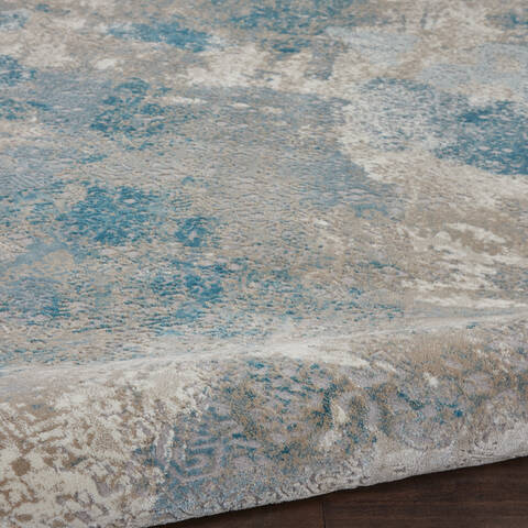 Nourison Karma Beige 53 X 74 Area Rug 805-113817 Image 2
