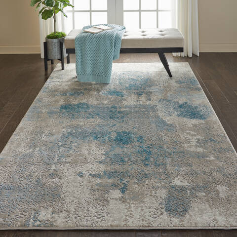 Nourison Karma Beige 53 X 74 Area Rug 805-113817 Image 3