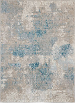 Nourison Karma Beige Rectangle 5x7 ft Polypropylene Carpet 113817
