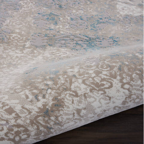 Nourison Karma Beige 93 X 129 Area Rug 805-113819 Image 2