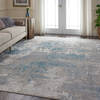 Nourison Karma Beige 93 X 129 Area Rug  805-113819 Thumb 5