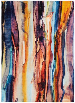 Nourison Le Reve Multicolor Rectangle 4x6 ft Nylon Carpet 113820