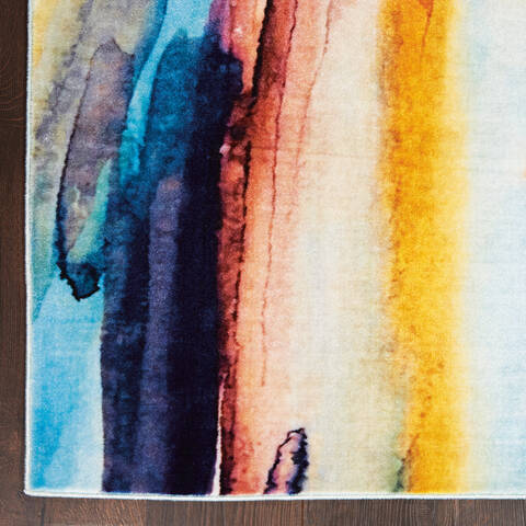 Nourison Le Reve Multicolor 79 X 99 Area Rug 805-113822 Image 1
