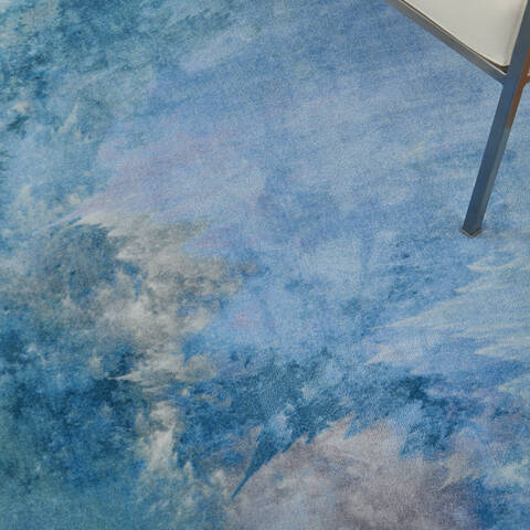 Nourison Le Reve Blue 40 X 60 Area Rug 805-113824 Image 4