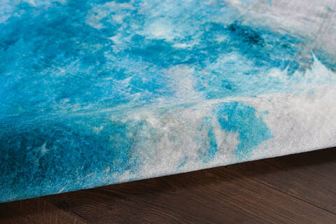 Nourison Le Reve Blue 79 X 99 Area Rug 805-113826 Image 2