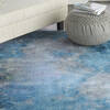 Nourison Le Reve Blue 79 X 99 Area Rug 805-113826 Thumb 4
